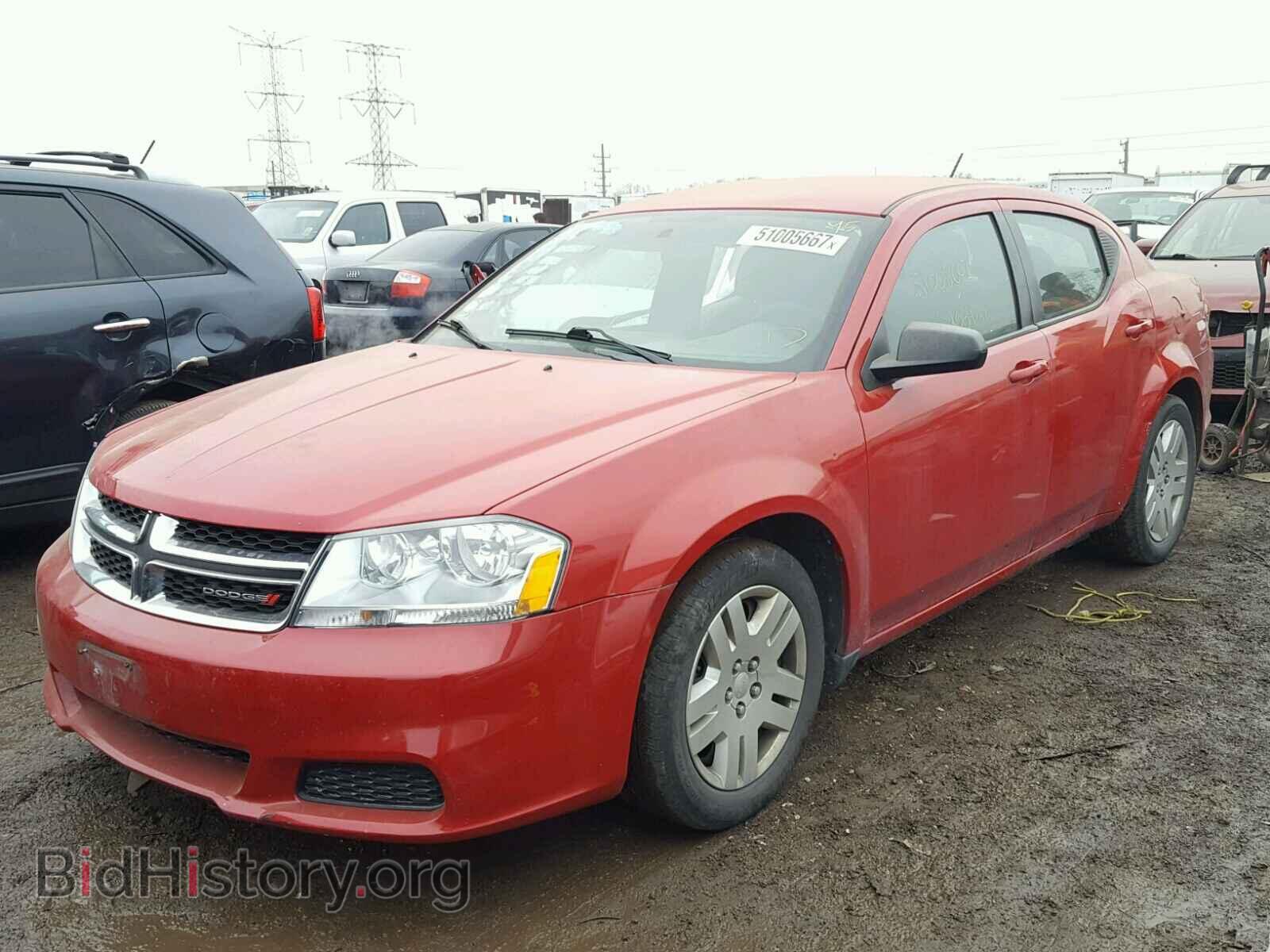 2014 DODGE AVENGER - VIN: 1C3CDZAG0EN226622 - Фото 2