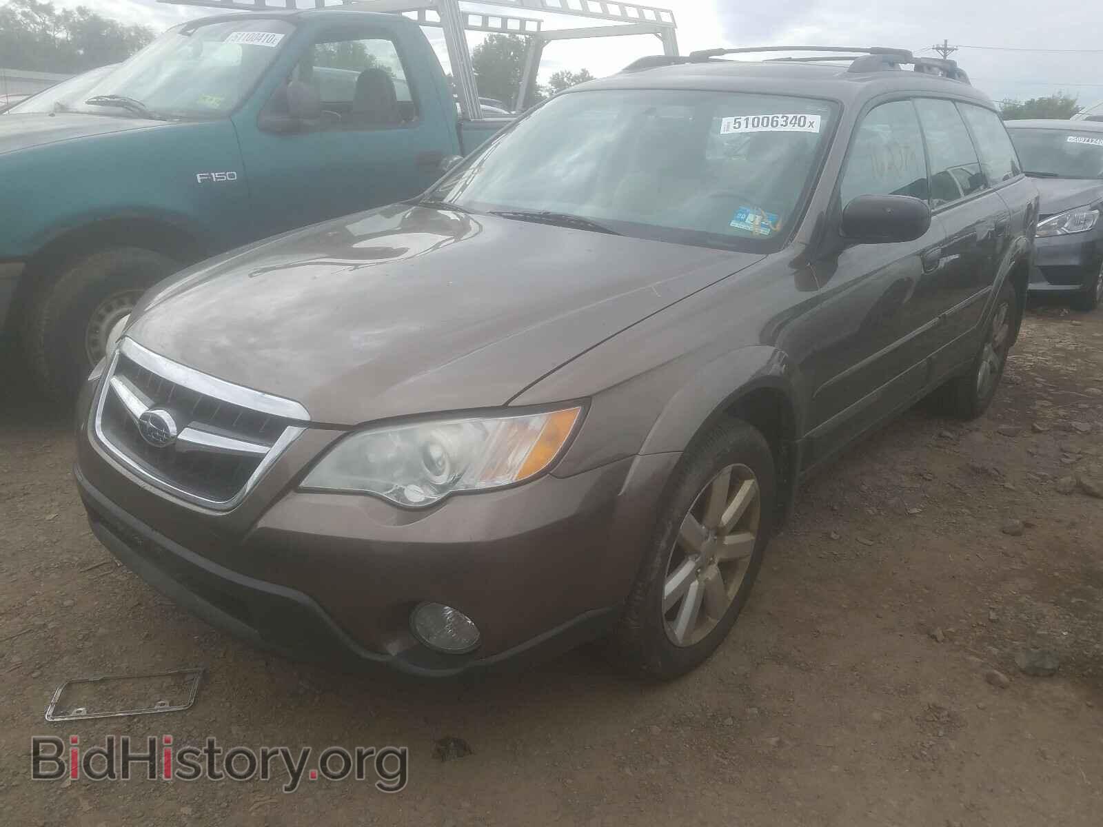 2009 SUBARU OUTBACK - VIN: 4S4BP61C197331248 - Фото 2