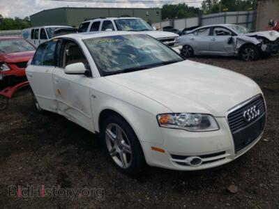 2006 Audi A4, белый — VIN WAUDF78E56A242954, Copart