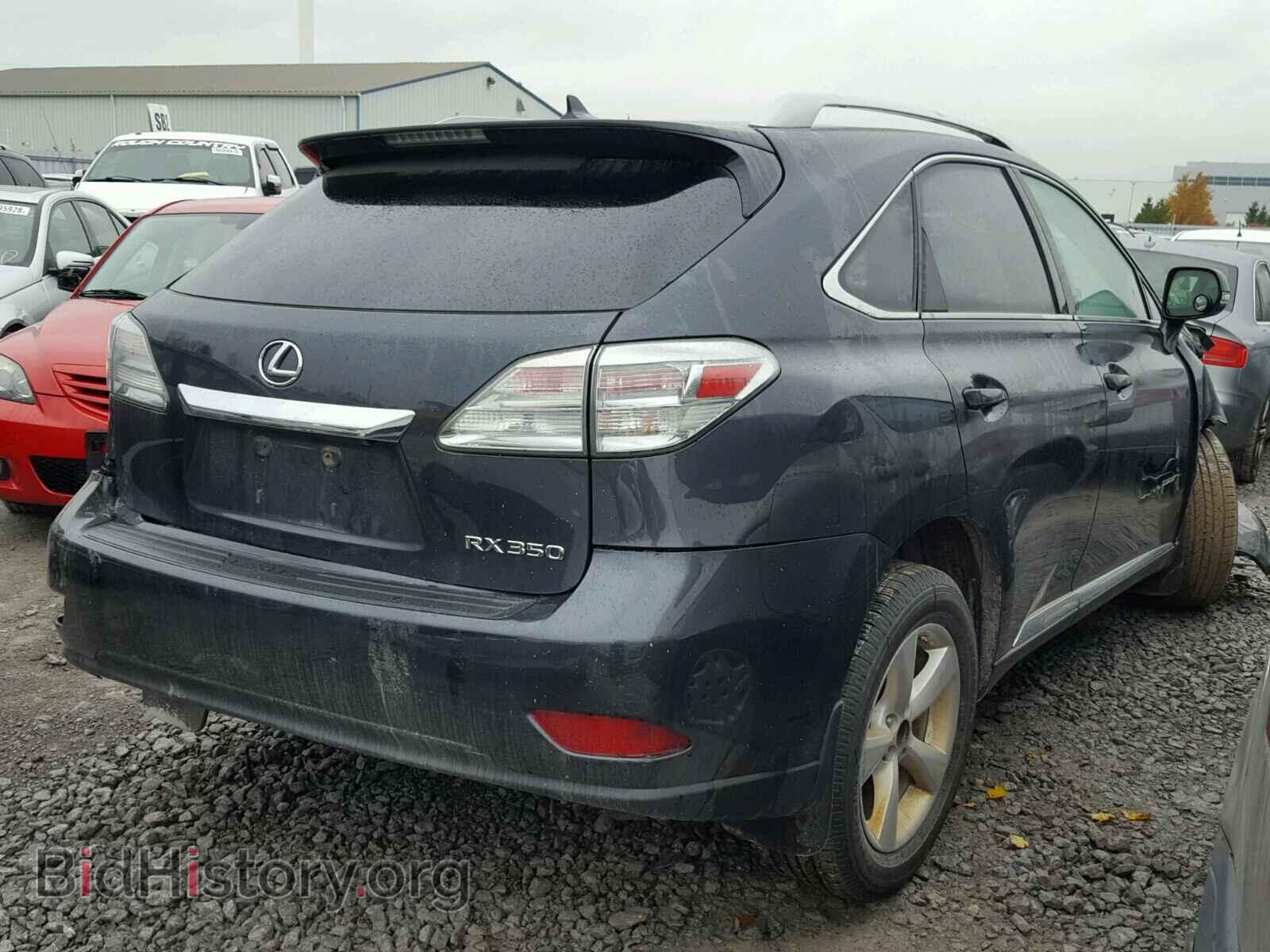 2011 LEXUS RX 350 - VIN: 2T2BK1BA9BC106823 - Фото 4
