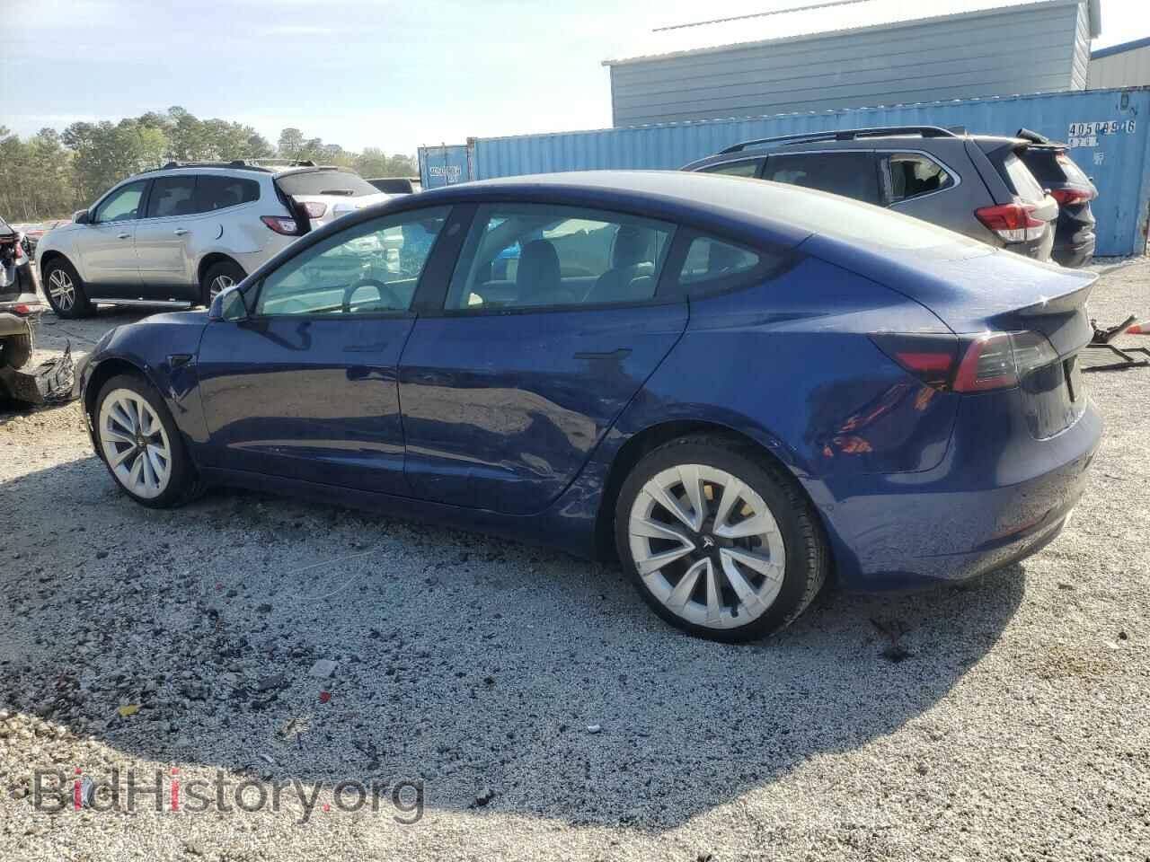 2022 TESLA MODEL 3 - VIN: 5YJ3E1EA6NF287357 - Фото 2