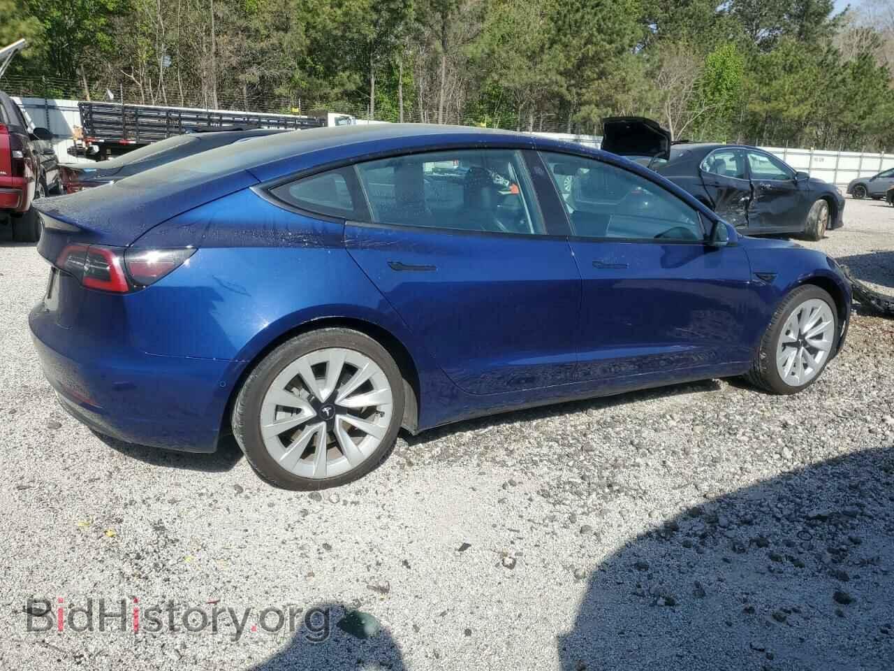 2022 TESLA MODEL 3 - VIN: 5YJ3E1EA6NF287357 - Фото 3
