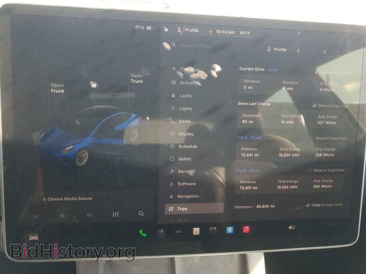 2022 TESLA MODEL 3 - VIN: 5YJ3E1EA6NF287357 - Фото 9