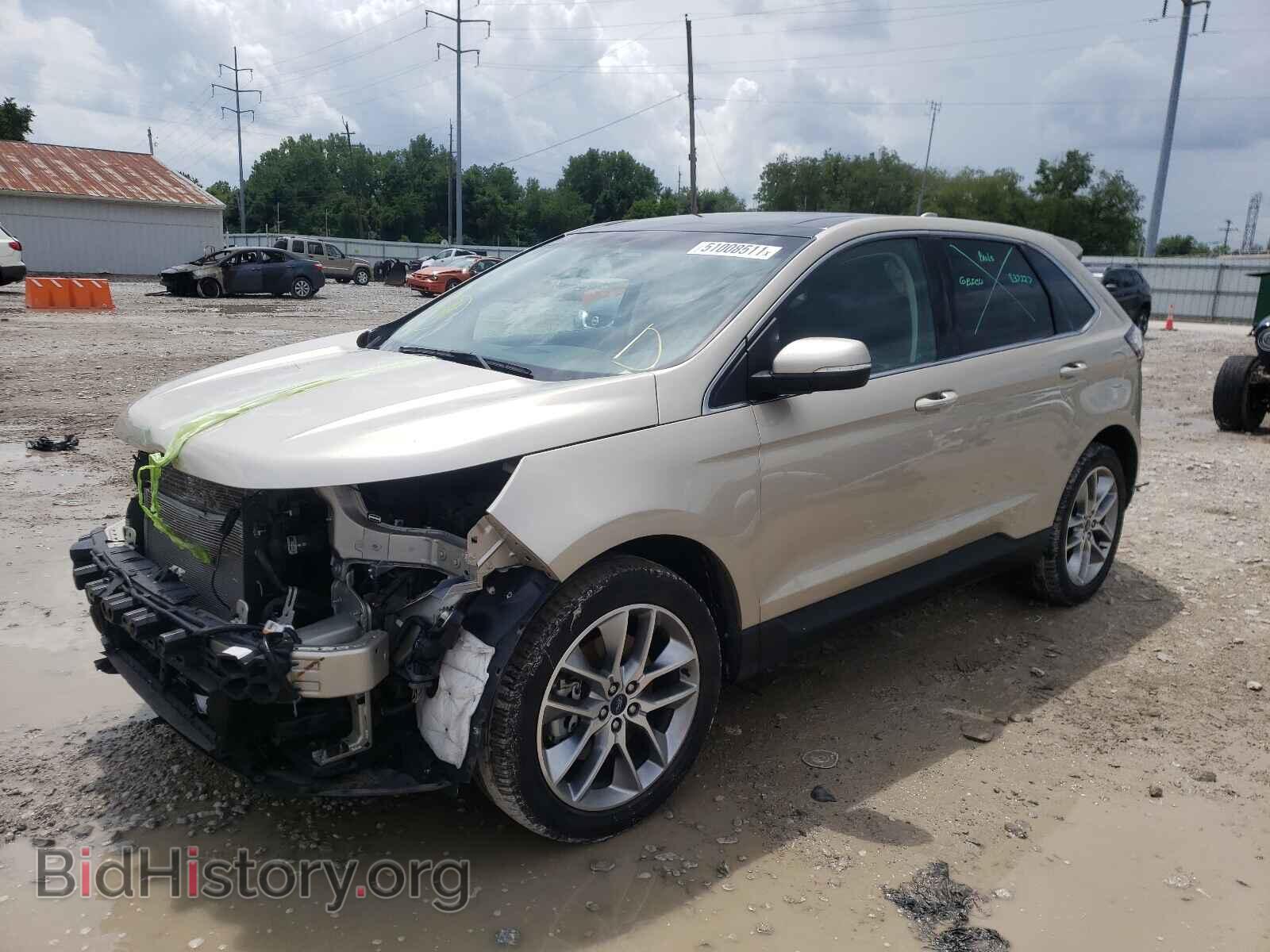 2017 FORD EDGE - VIN: 2FMPK3K89HBC11913 - Фото 2