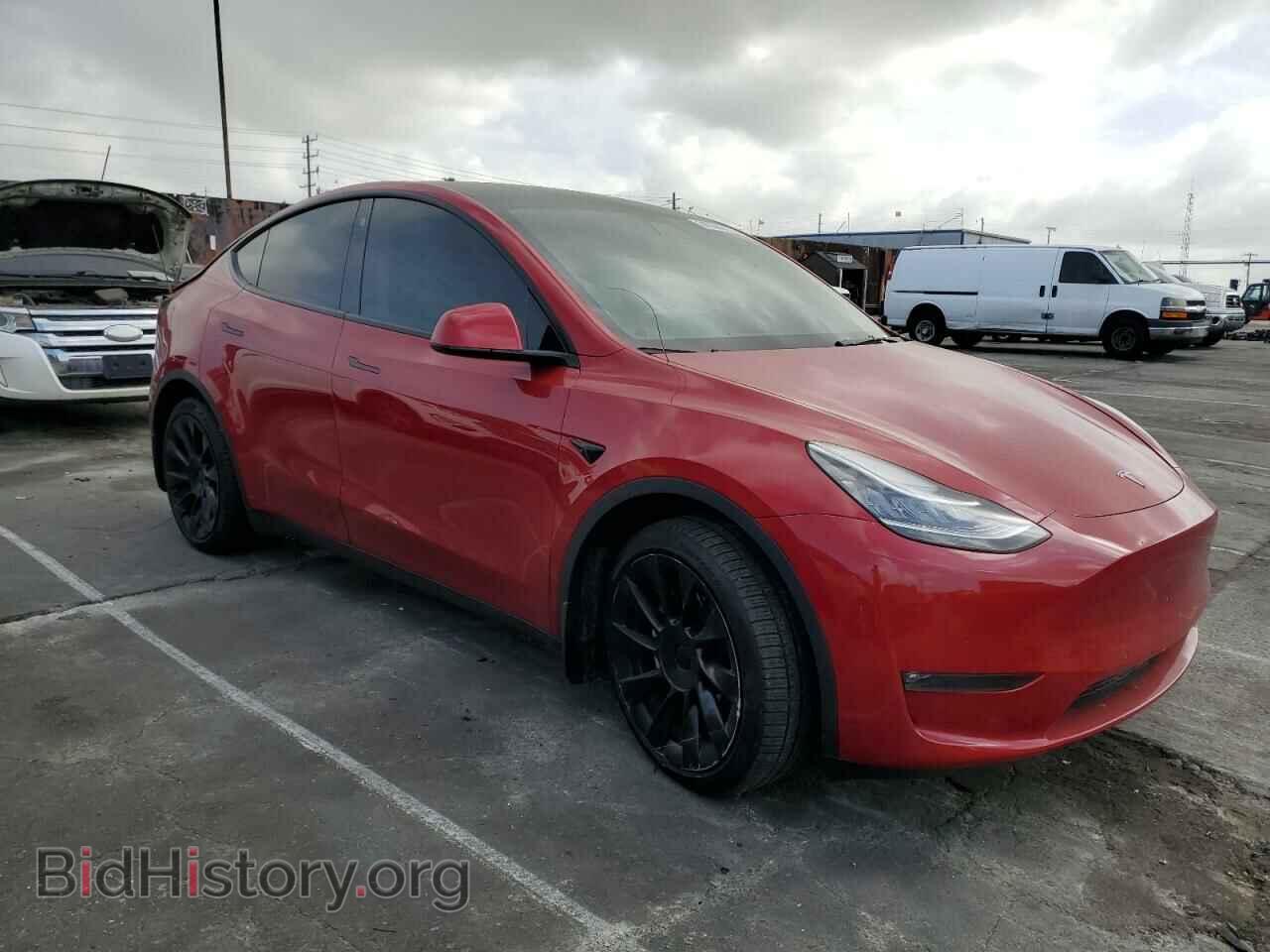 2021 TESLA MODEL Y - VIN: 5YJYGDEEXMF217816 - Photo 4
