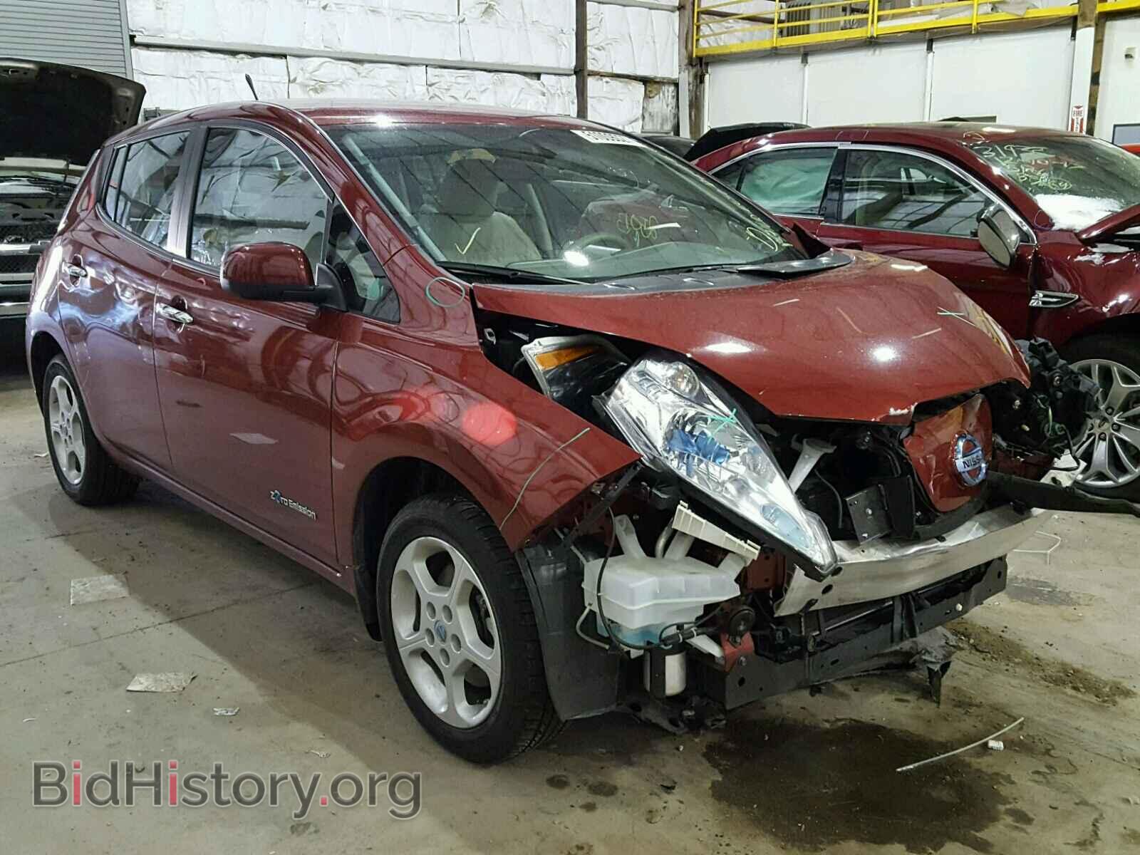 Фотография 1N4AZ0CP1EC340417 - NISSAN LEAF 2014