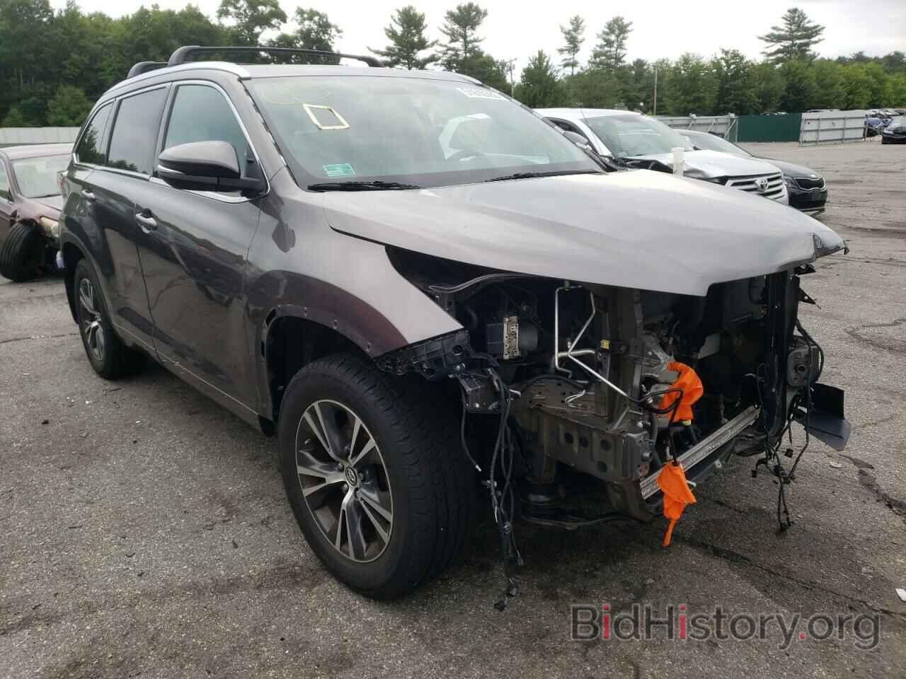 Photo 5TDJKRFH4GS350979 - TOYOTA HIGHLANDER 2016