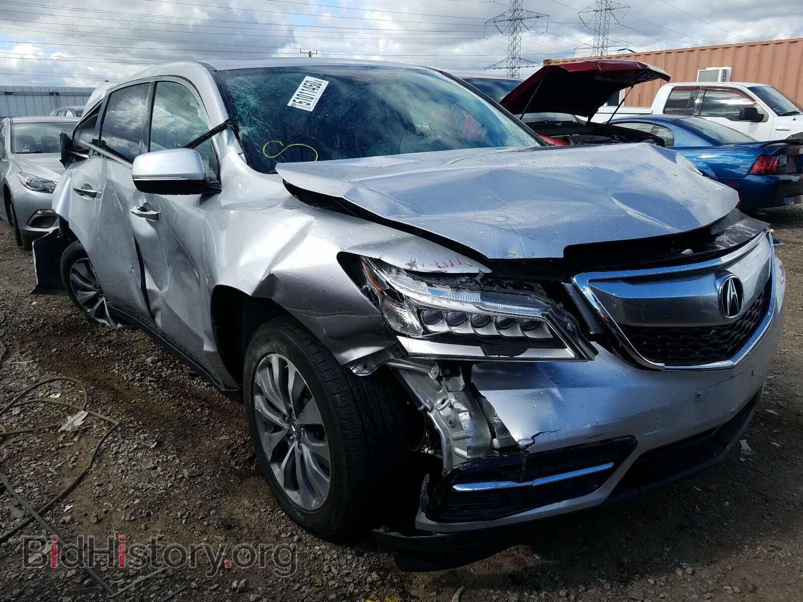 Фотография 5FRYD4H48FB026991 - ACURA MDX 2015