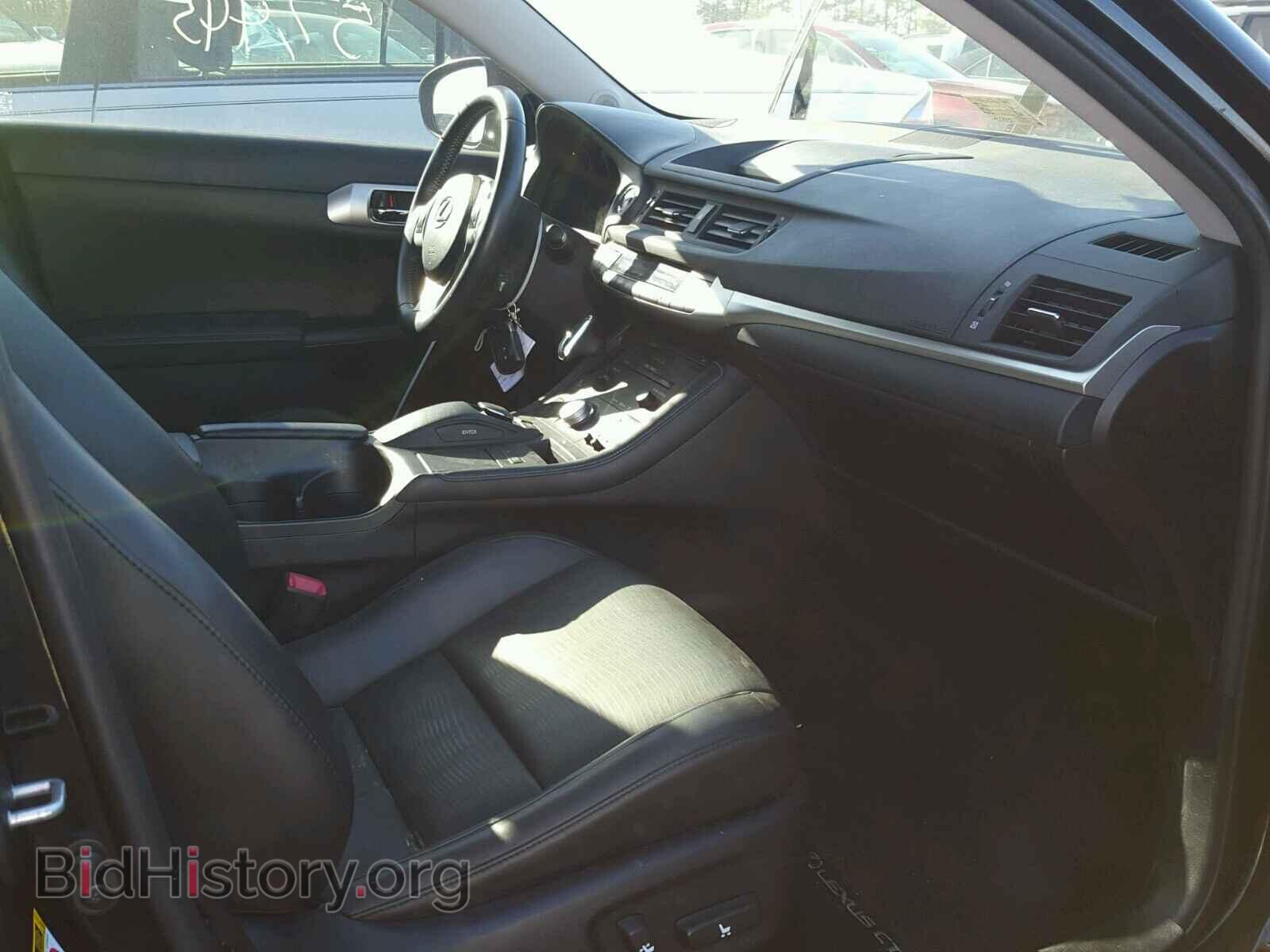 2013 LEXUS CT 200 - VIN: JTHKD5BH2D2129475 - Фото 5