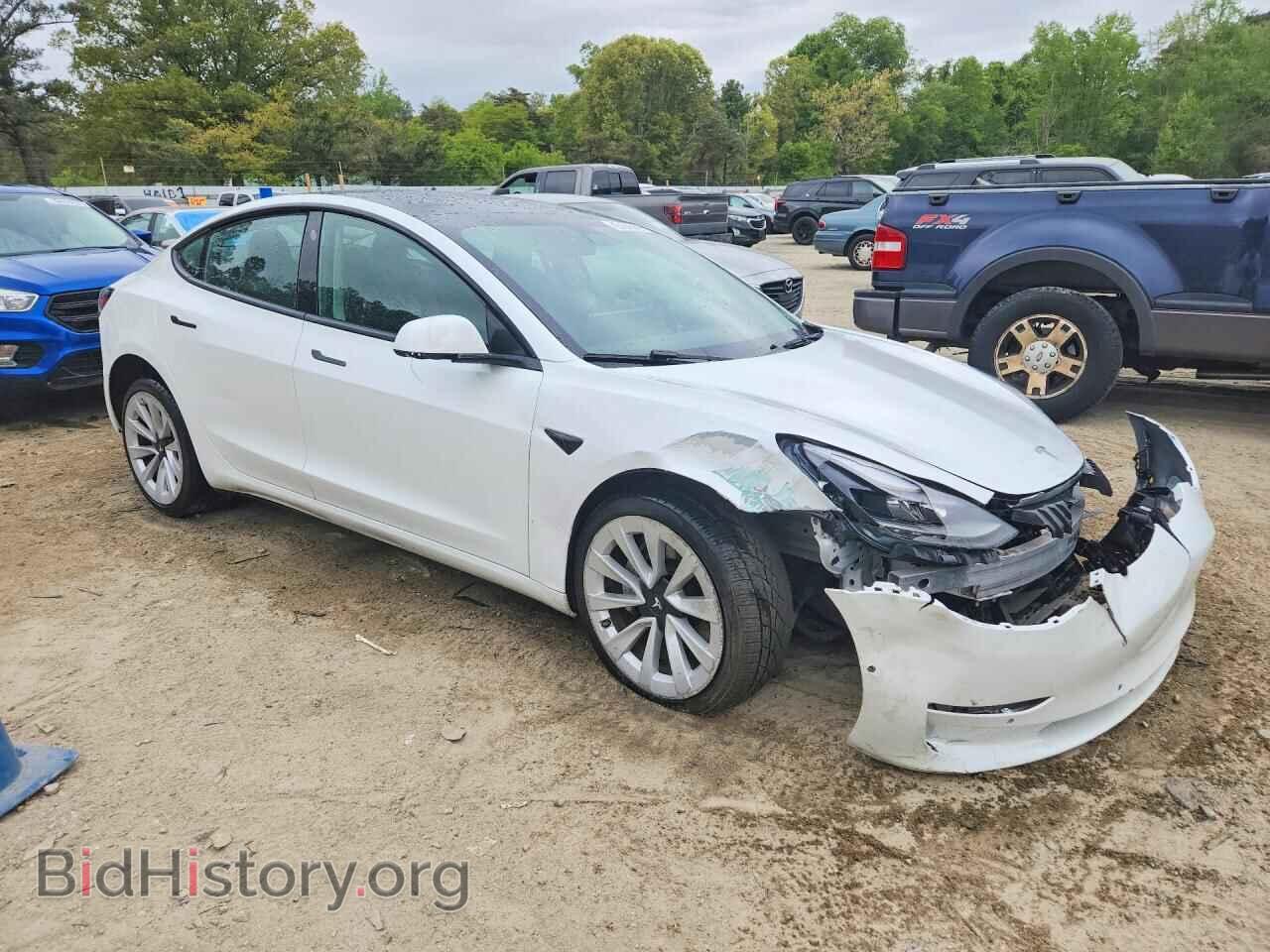 2022 TESLA MODEL 3 - VIN: 5YJ3E1EA4NF371399 - Photo 4