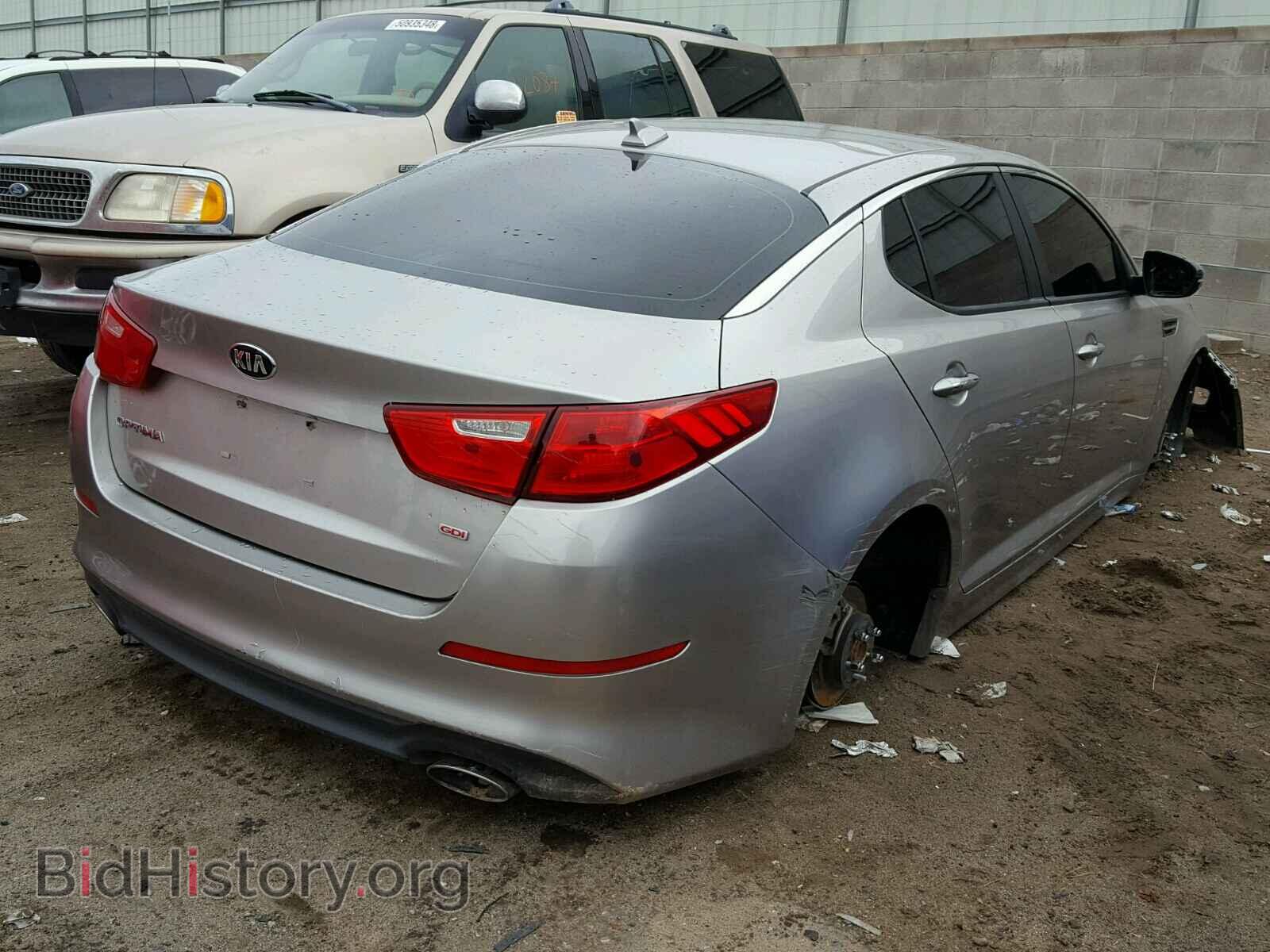 2015 KIA OPTIMA - VIN: 5XXGM4A70FG482417 - Фото 4