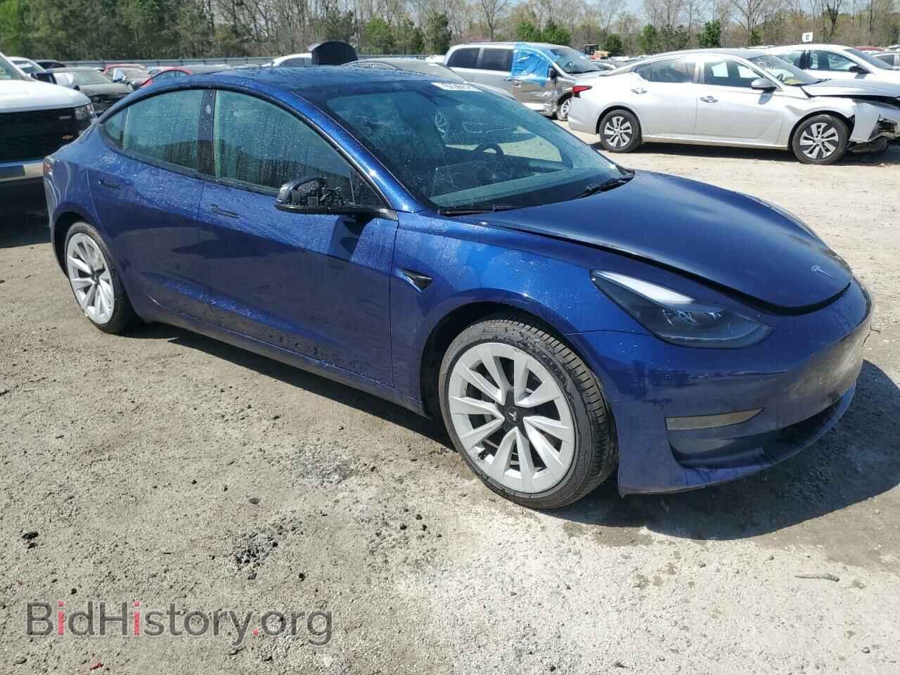 2022 TESLA MODEL 3 - VIN: 5YJ3E1EA1NF370825 - Фото 4