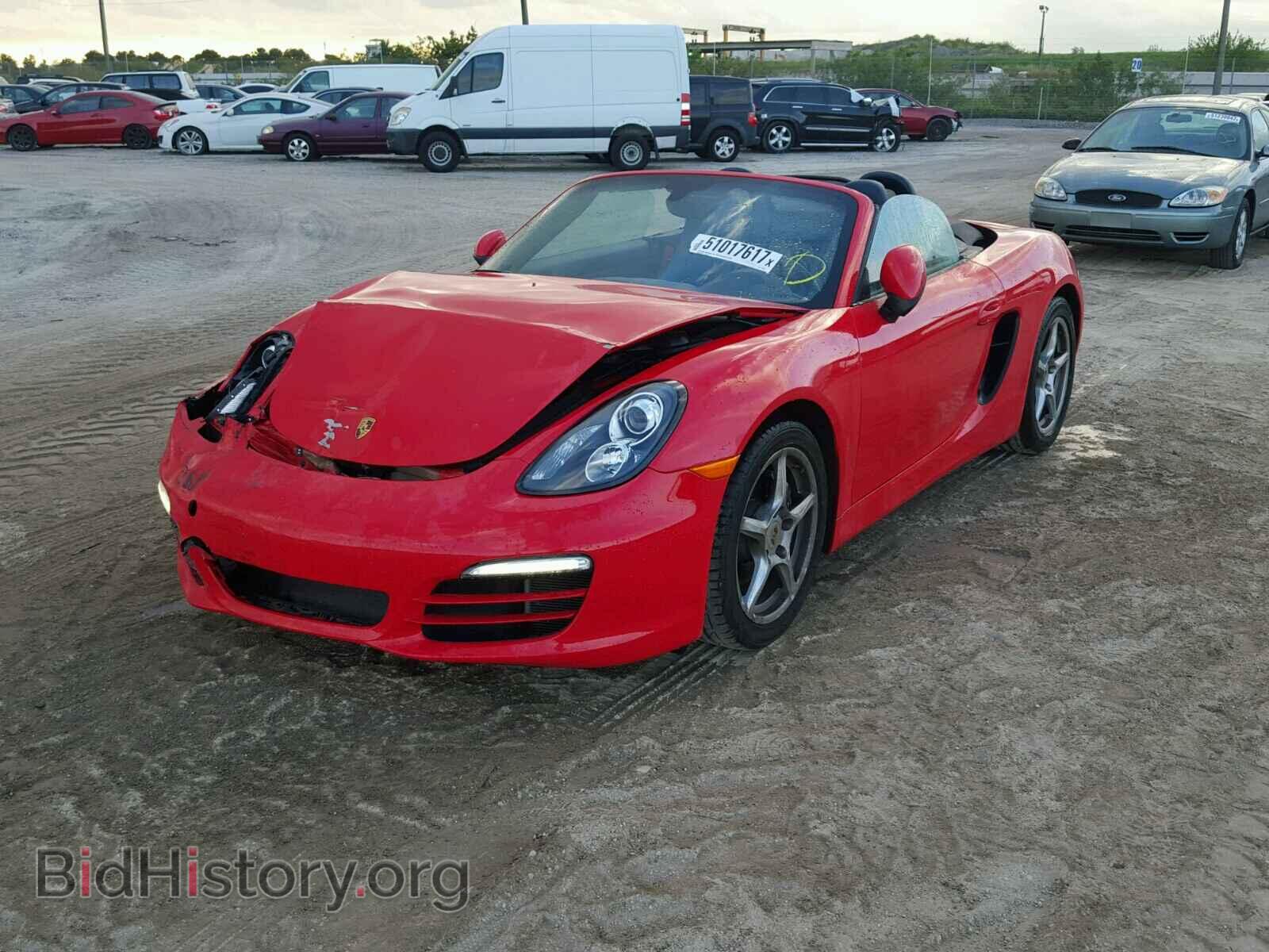 2013 PORSCHE BOXSTER - VIN: WP0CA2A86DS110216 - Фото 2