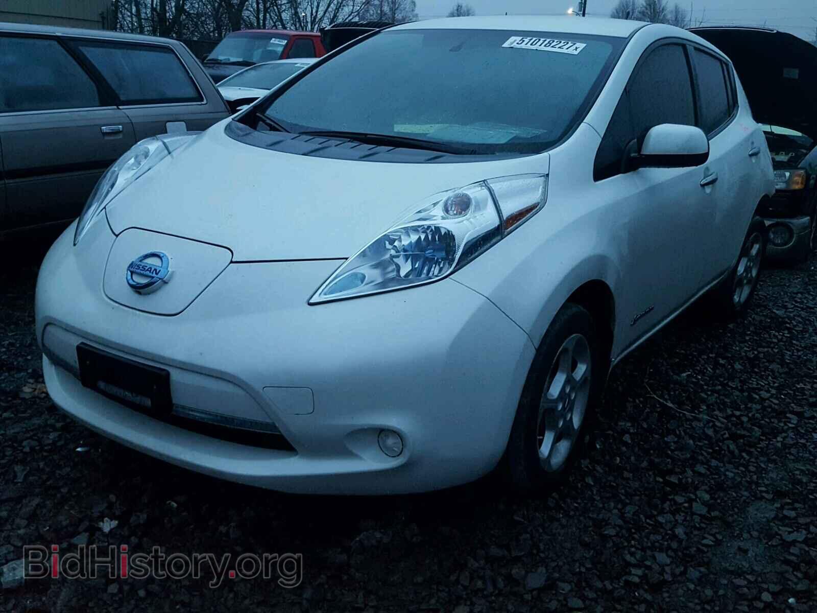2013 NISSAN LEAF - VIN: 1N4AZ0CP6DC418978 - Фото 2