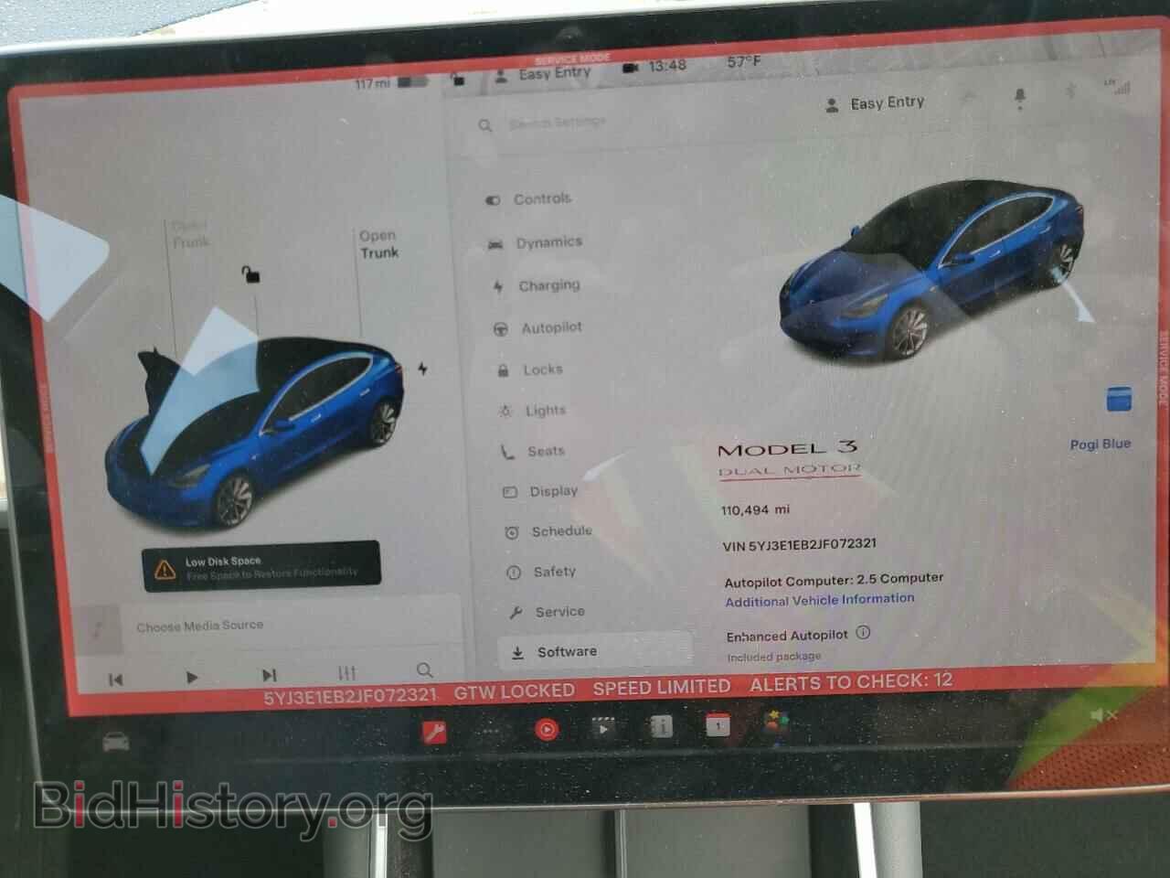 2018 TESLA MODEL 3 - VIN: 5YJ3E1EB2JF072321 - Photo 9
