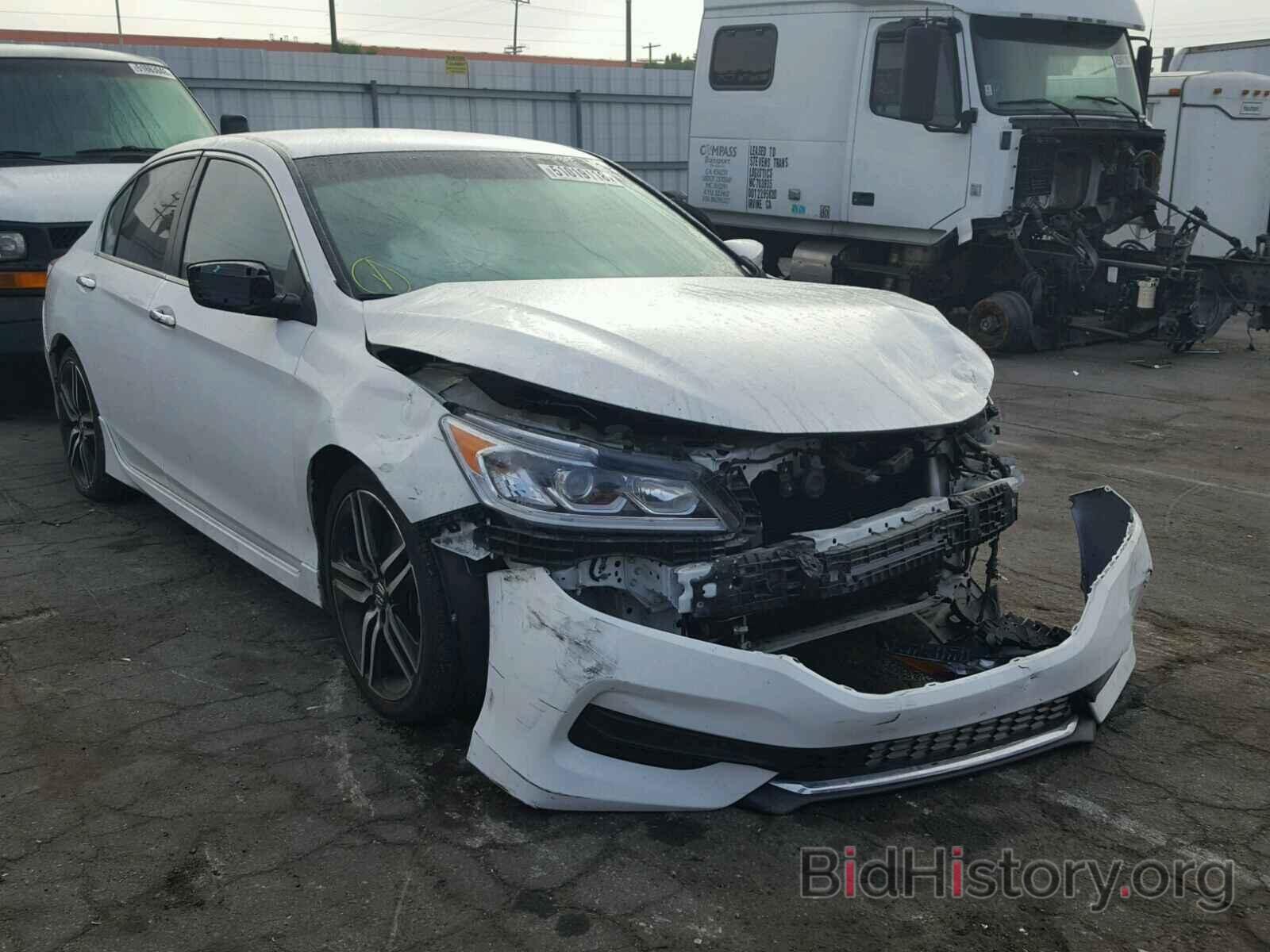 Photo 1HGCR2F52HA042324 - HONDA ACCORD SPO 2017