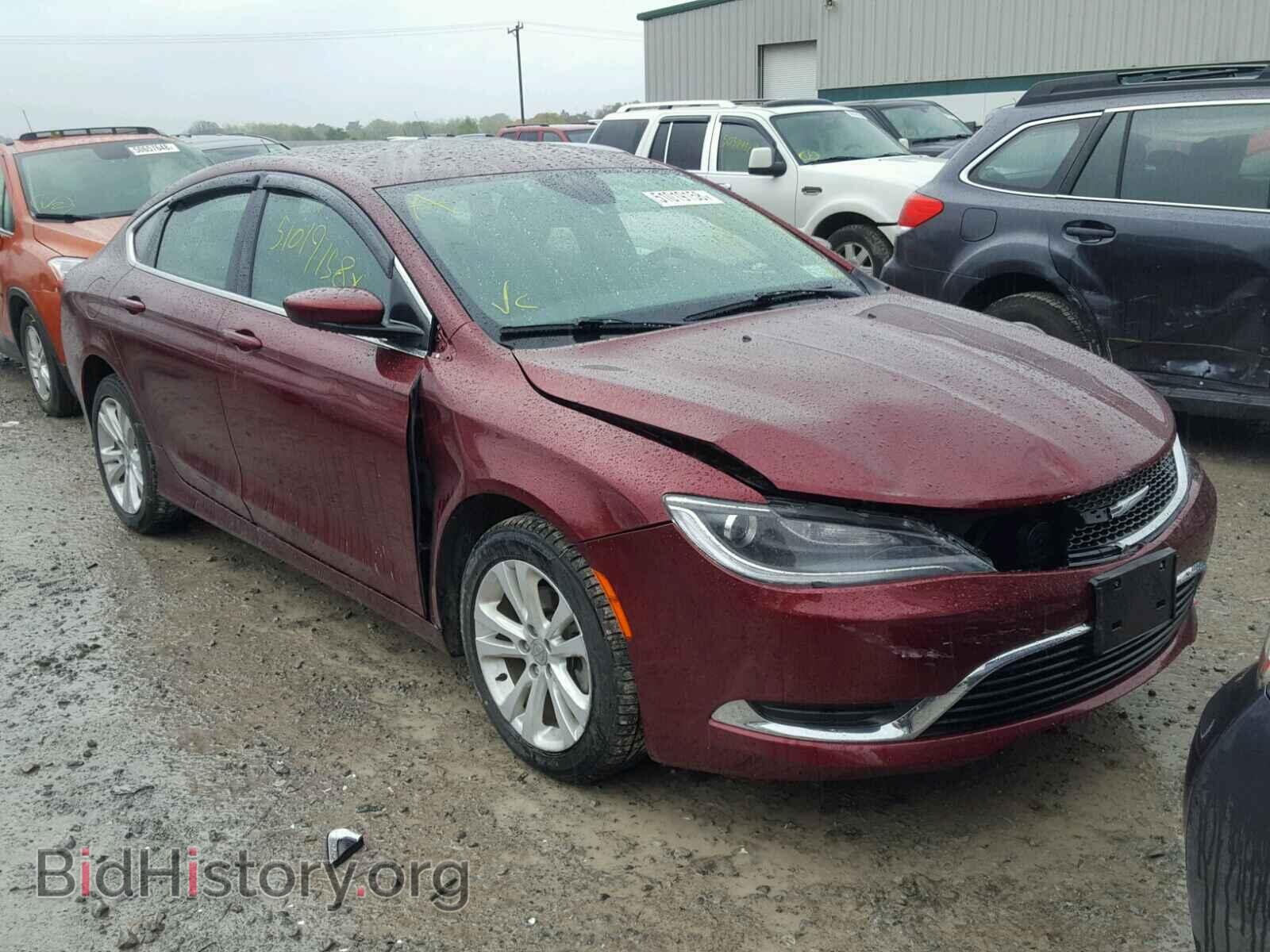 Фотография 1C3CCCAB9FN568544 - CHRYSLER 200 2015