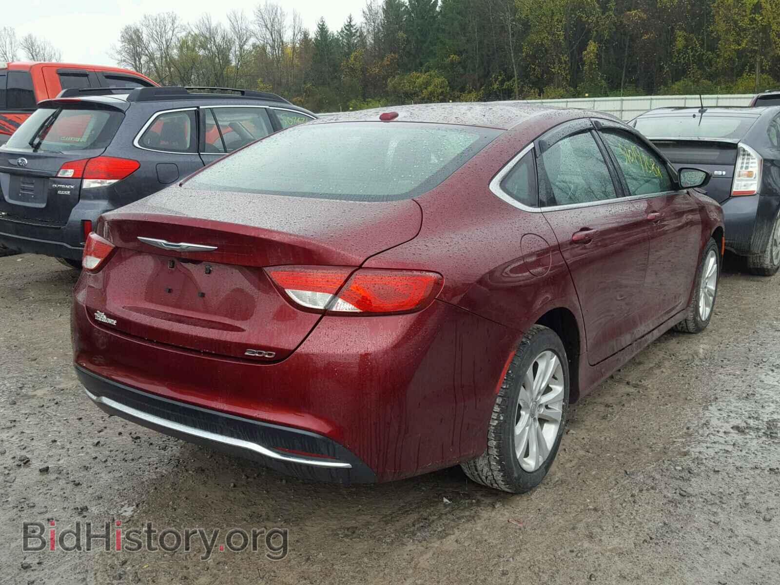 2015 CHRYSLER 200 - VIN: 1C3CCCAB9FN568544 - Фото 4