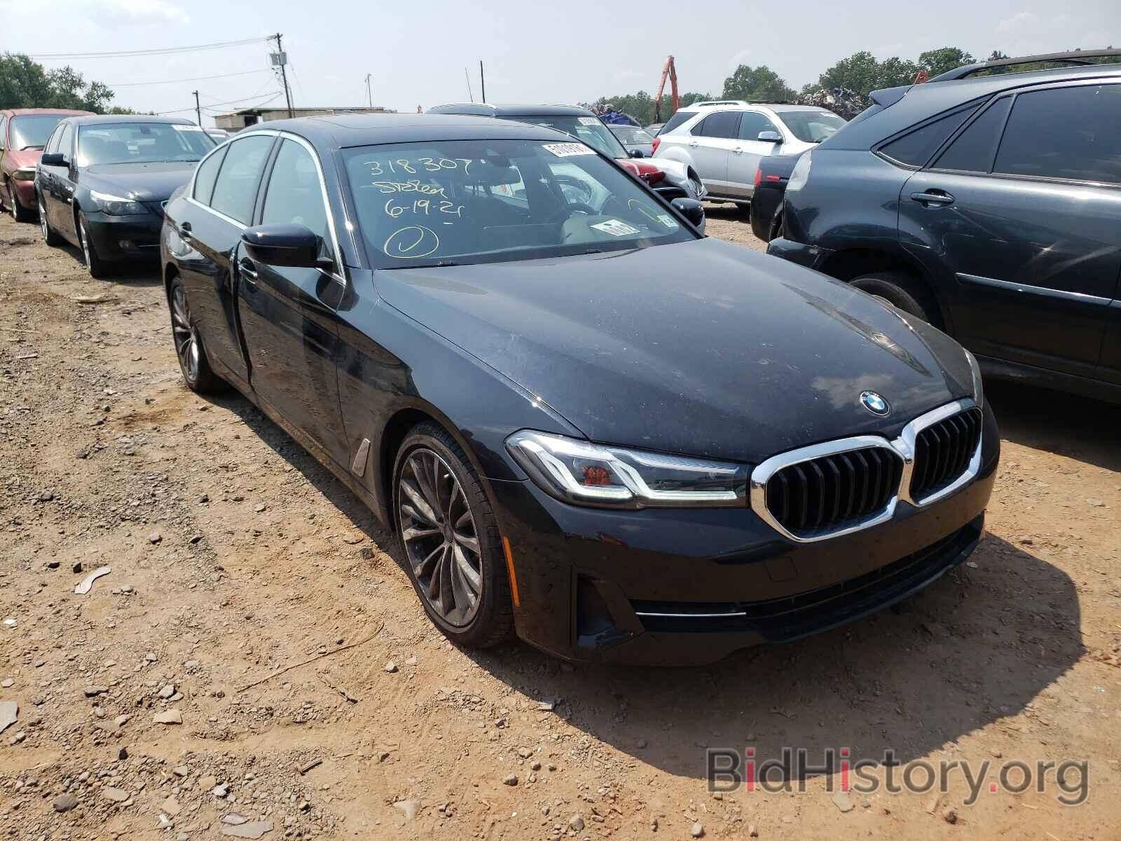 Фотография WBA13BJ08MWX17574 - BMW 5 SERIES 2021