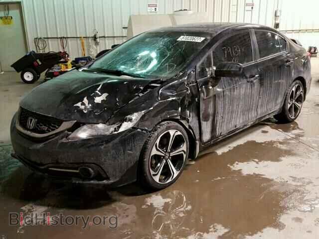 2014 HONDA CIVIC - VIN: 2HGFB6E51EH201129 - Фото 2