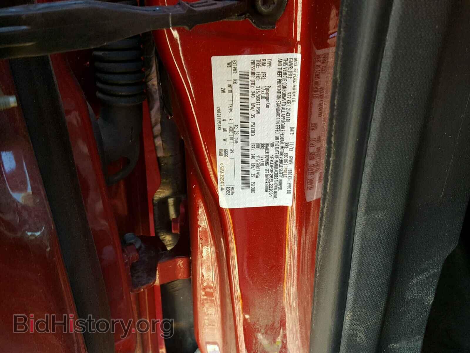 2014 FORD FOCUS SE - VIN: 1FADP3F26EL222061 - Фото 10