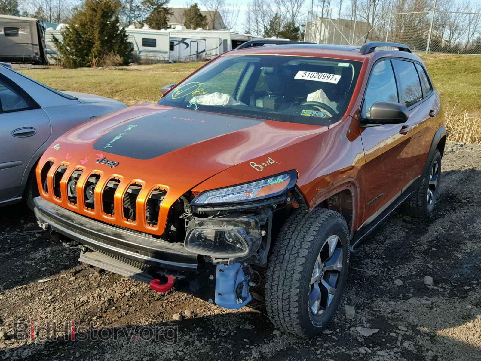2015 JEEP CHEROKEE - VIN: 1C4PJMBS8FW610168 - Фото 2