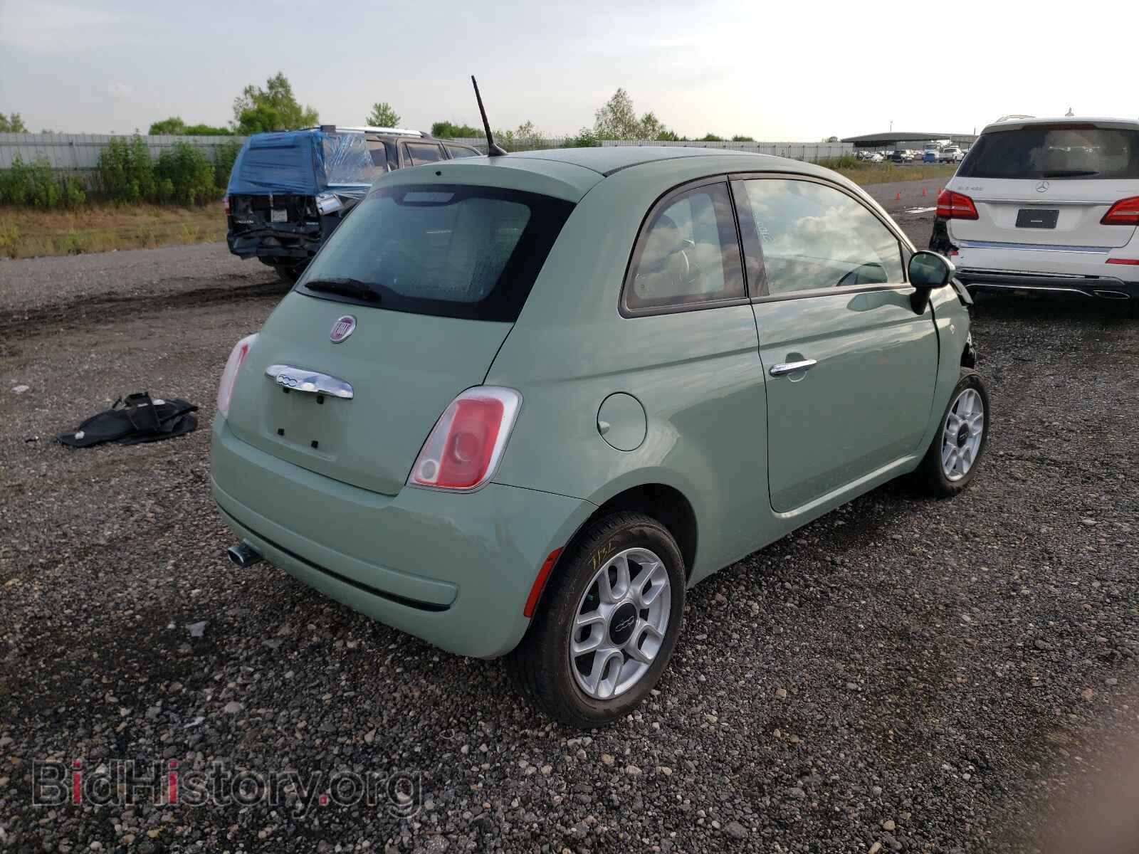 2015 FIAT 500 - VIN: 3C3CFFAR9FT555928 - Фото 4