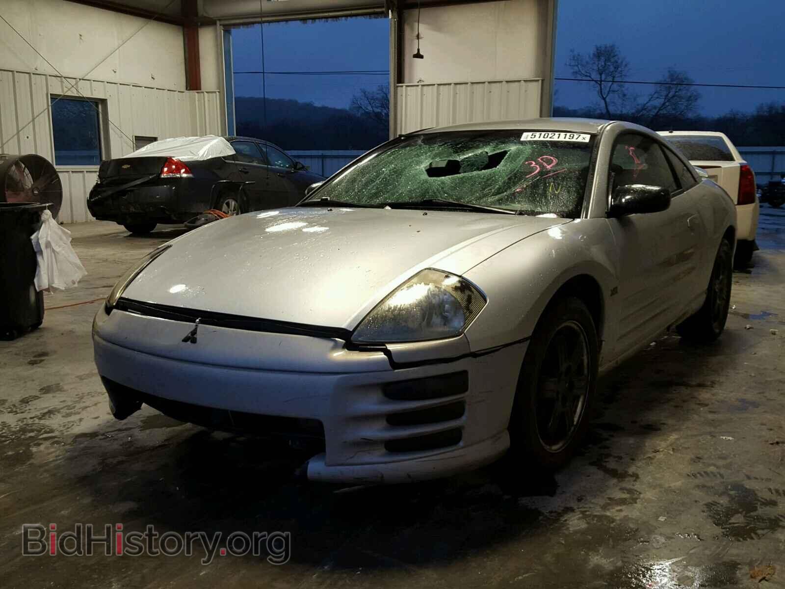 2001 MITSUBISHI ECLIPSE - VIN: 4A3AC84H91E023918 - Фото 2