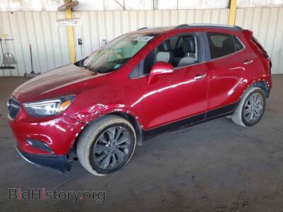 2017 Buick ENCORE Preferred, красный — VIN KL4CJASB6HB102833, Copart