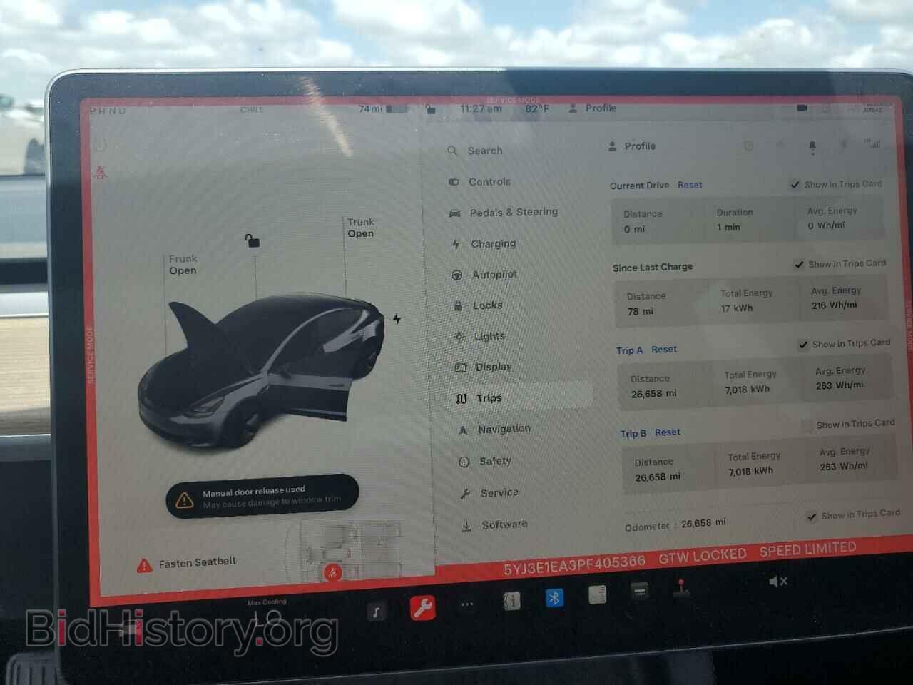 2023 TESLA MODEL 3 - VIN: 5YJ3E1EA3PF405366 - Photo 9