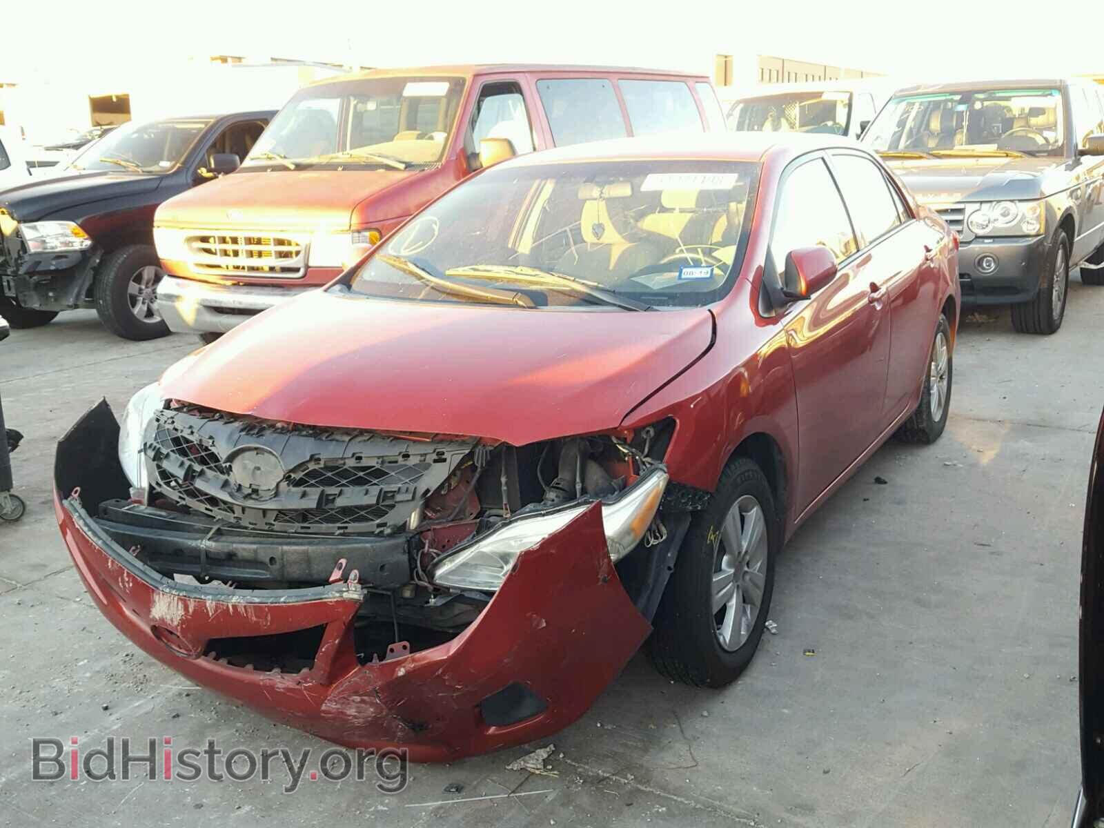 2011 TOYOTA COROLLA BA - VIN: 2T1BU4EE8BC541802 - Фото 2