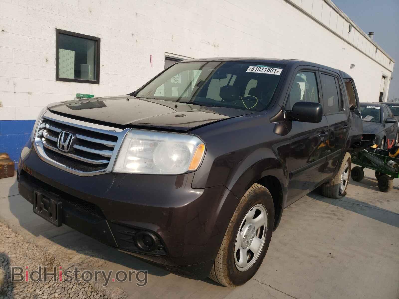 2012 HONDA PILOT - VIN: 5FNYF4H27CB064489 - Фото 2