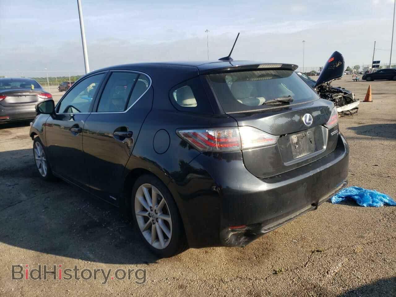 2011 LEXUS CT 200 - VIN: JTHKD5BH3B2025879 - Фото 3