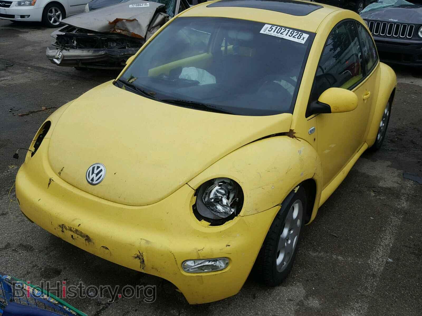2003 VOLKSWAGEN BEETLE - VIN: 3VWCK21C63M414264 - Фото 2
