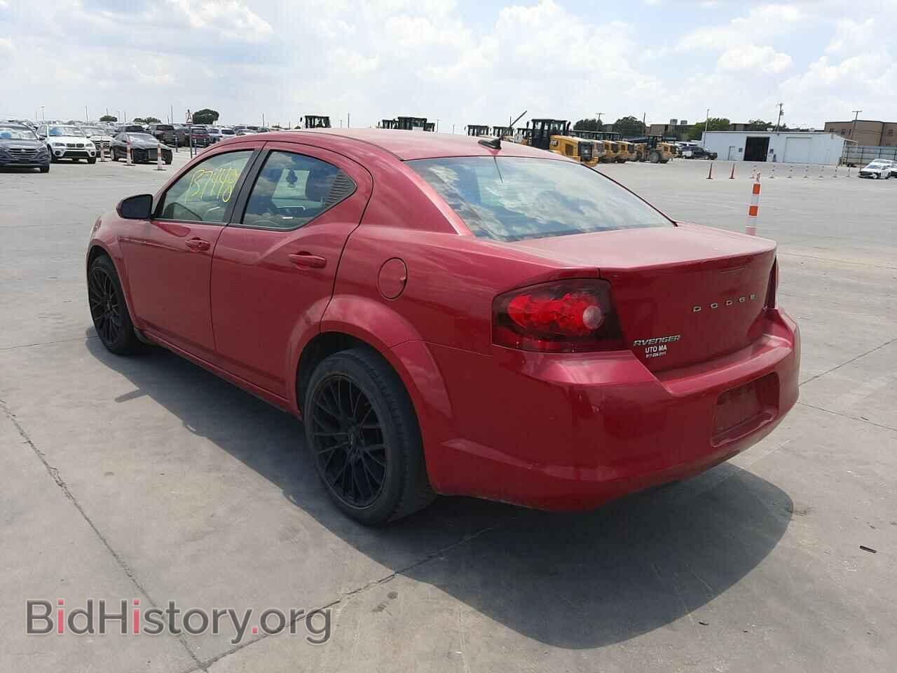 2013 DODGE AVENGER - VIN: 1C3CDZCB5DN707496 - Photo 3