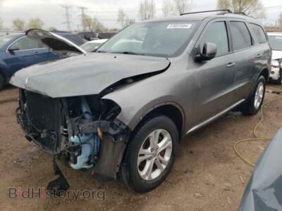 2012 Dodge DURANGO Crew, серый — VIN 1C4RDJDG3CC182885, Copart