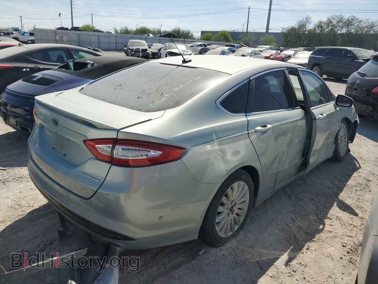 2014 FORD FUSION - VIN: 3FA6P0SU1ER298982 - Фото 3