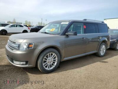 2013 Ford FLEX Flex SEL, brown — VIN 2FMHK6C84DBD36039, Copart