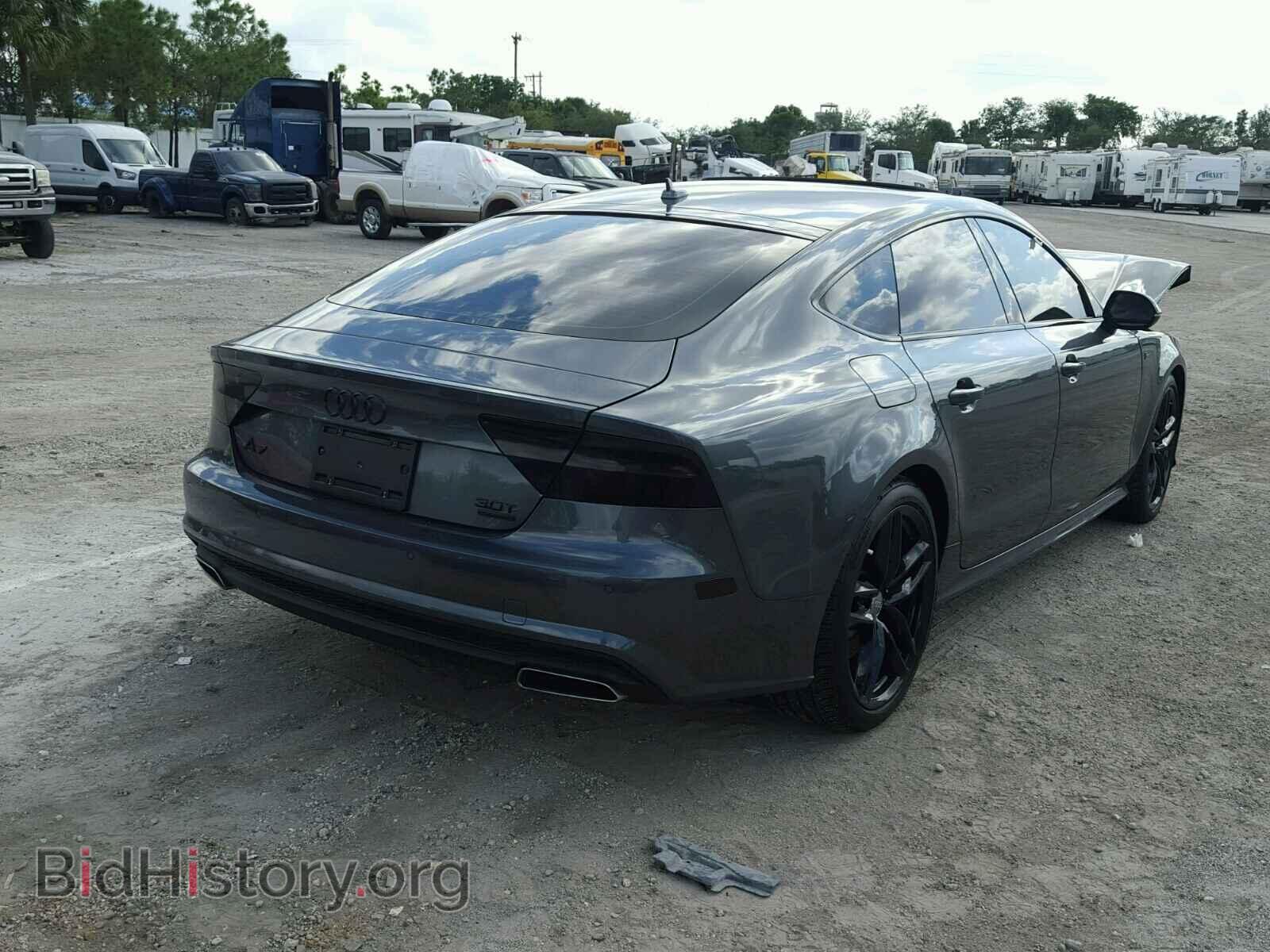 2017 AUDI A7 - VIN: WAUW3AFCXHN052417 - Фото 4