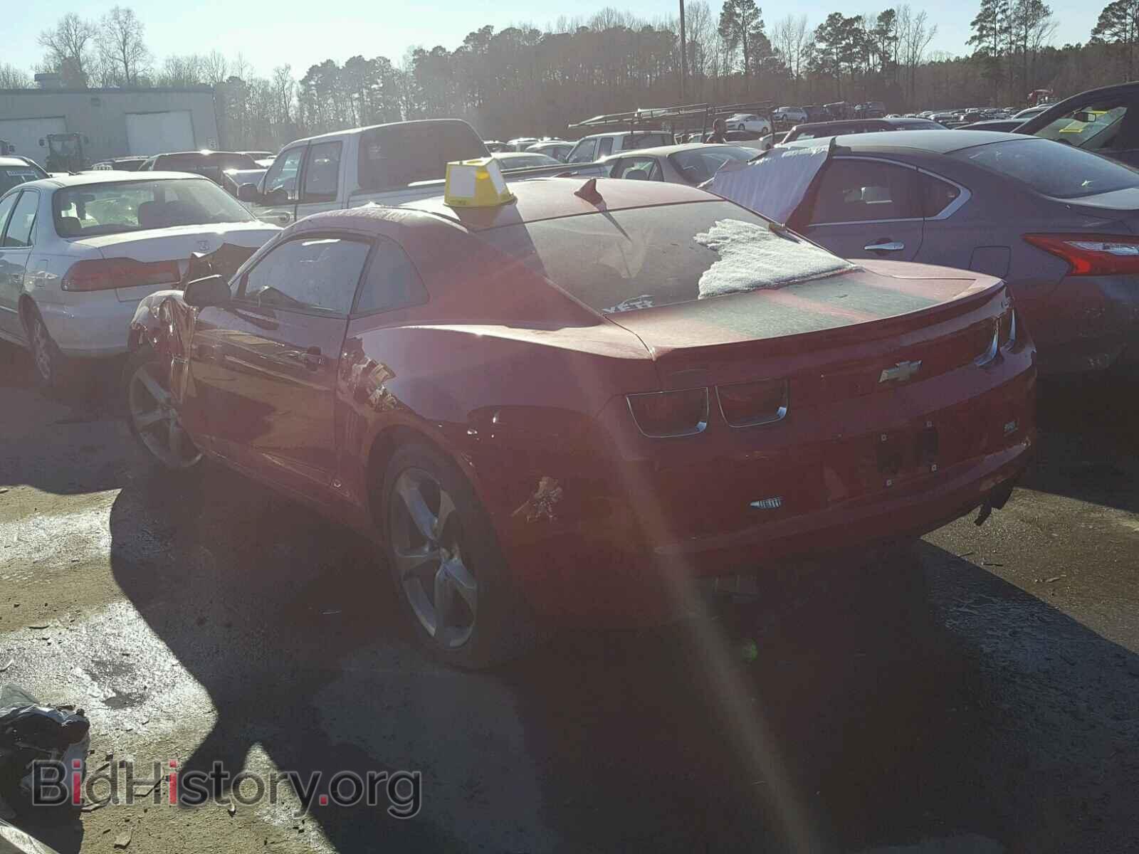 2013 CHEVROLET CAMARO - VIN: 2G1FB1E37D9173371 - Фото 3