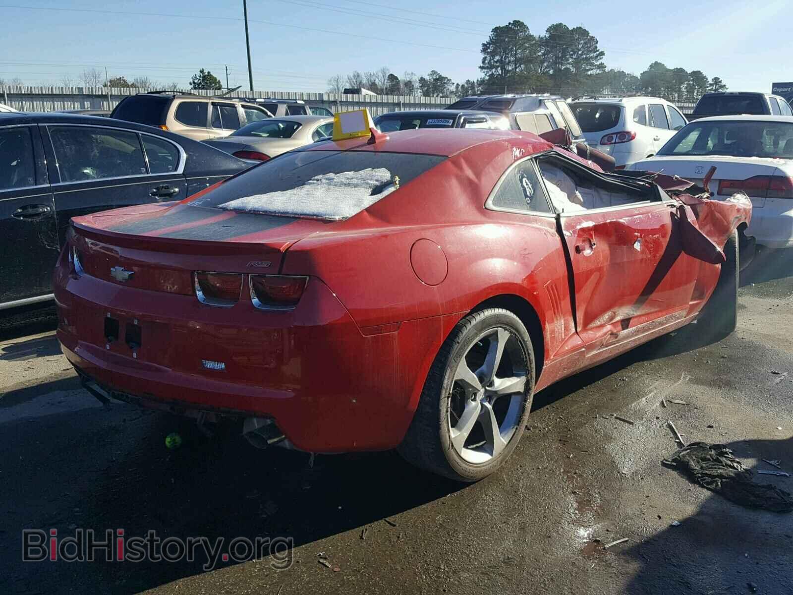 2013 CHEVROLET CAMARO - VIN: 2G1FB1E37D9173371 - Фото 4