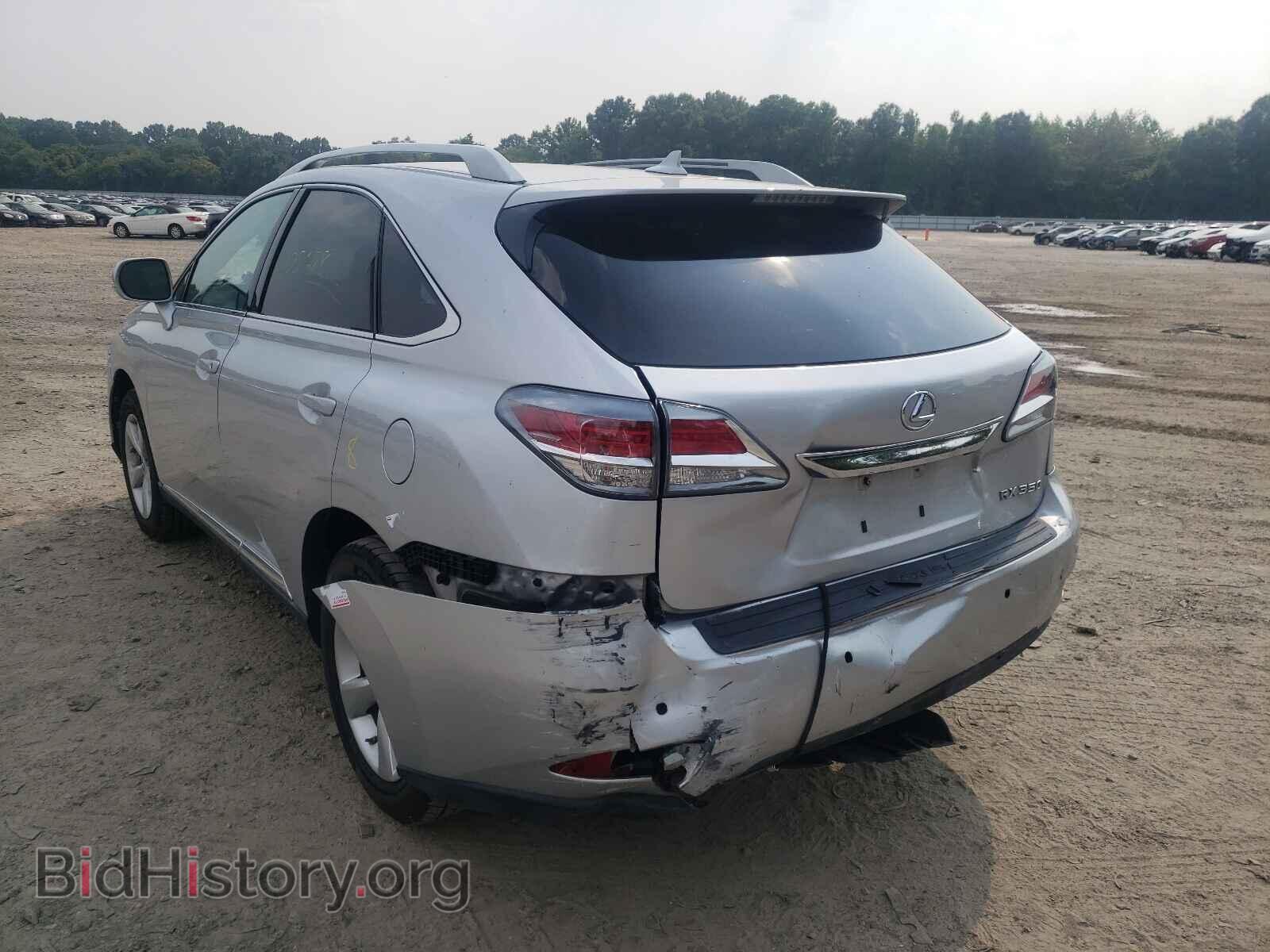 2013 LEXUS RX350 - VIN: 2T2BK1BA9DC165504 - Фото 3