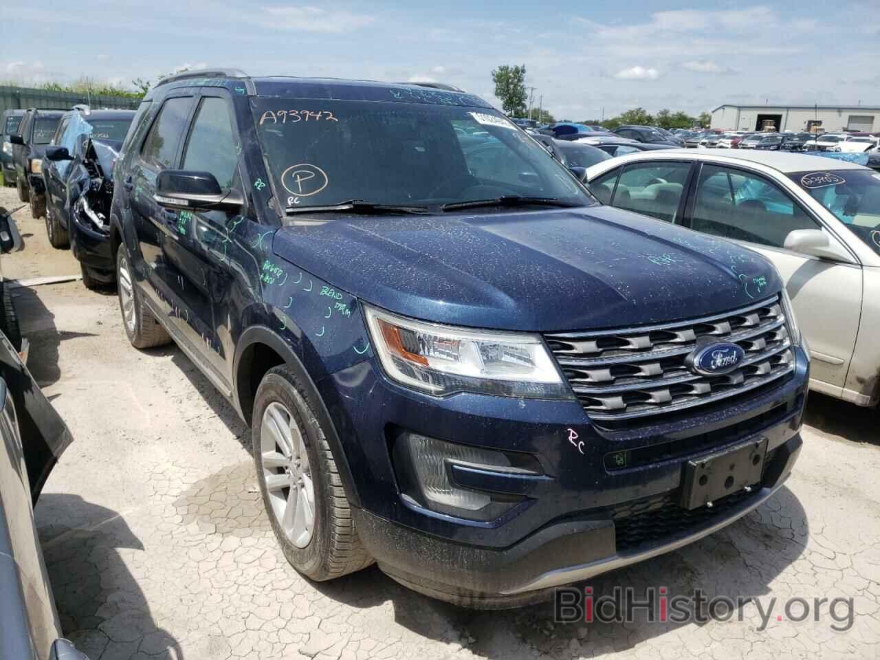 Фотография 1FM5K7D81GGA93942 - FORD EXPLORER 2016