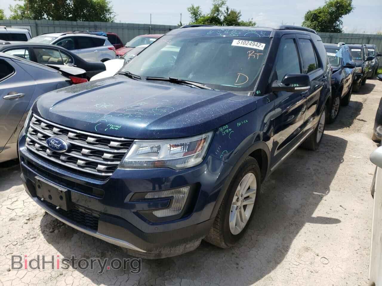 2016 FORD EXPLORER - VIN: 1FM5K7D81GGA93942 - Фото 2