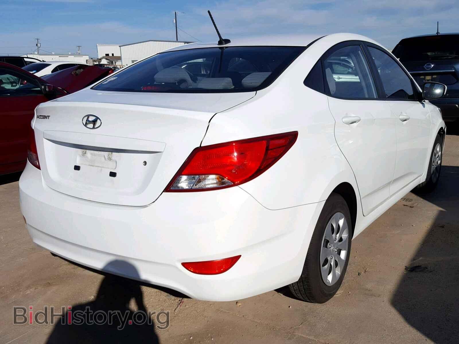 2016 HYUNDAI ACCENT - VIN: KMHCT4AE4GU062795 - Фото 4