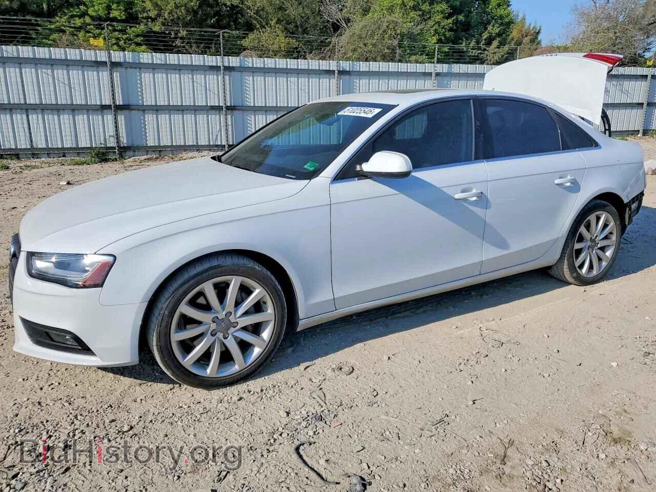 2013 AUDI A4 - VIN: WAUEFAFL4DN010158 - Фото 1