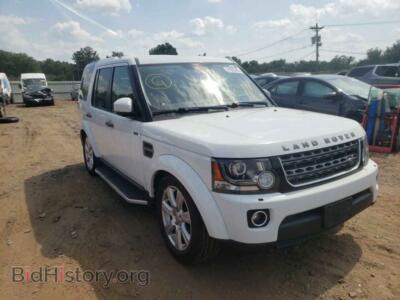 2016 Land Rover LR4 LR4 HSE, white — VIN SALAG2V62GA783344, Copart
