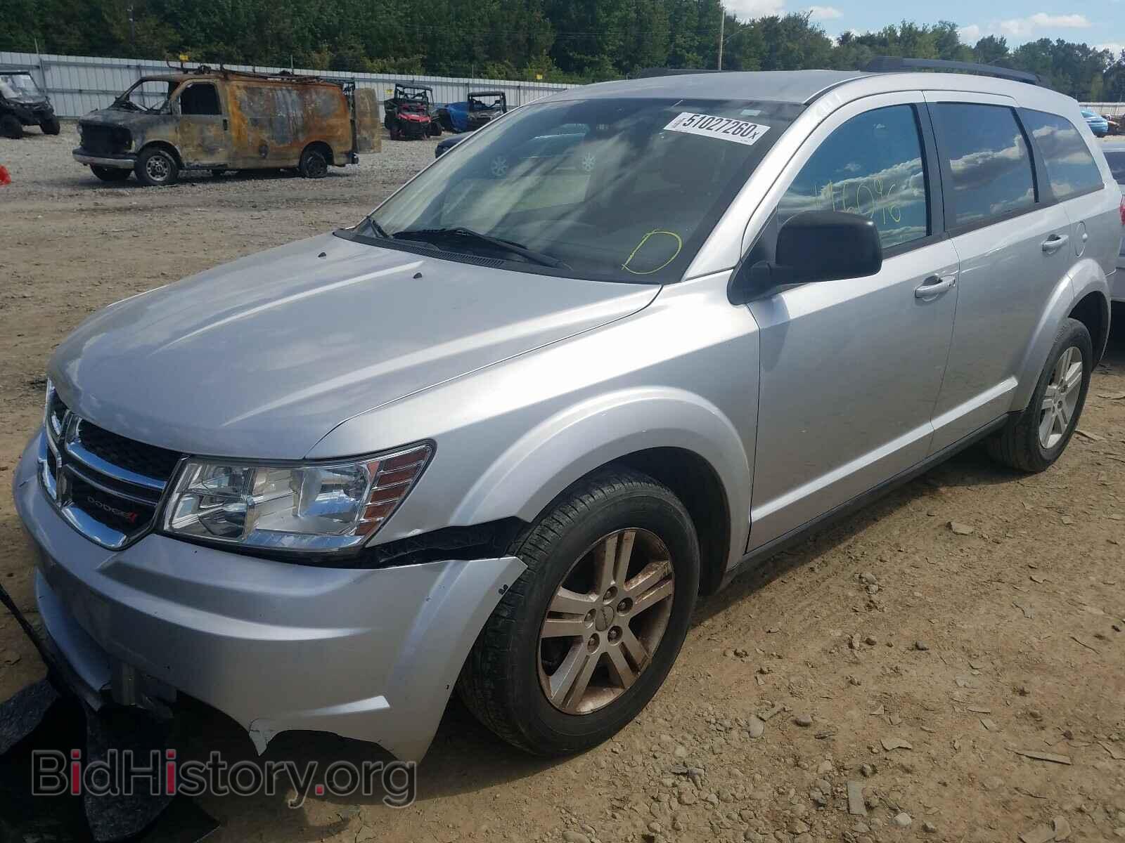 2012 DODGE JOURNEY - VIN: 3C4PDCABXCT304867 - Фото 2