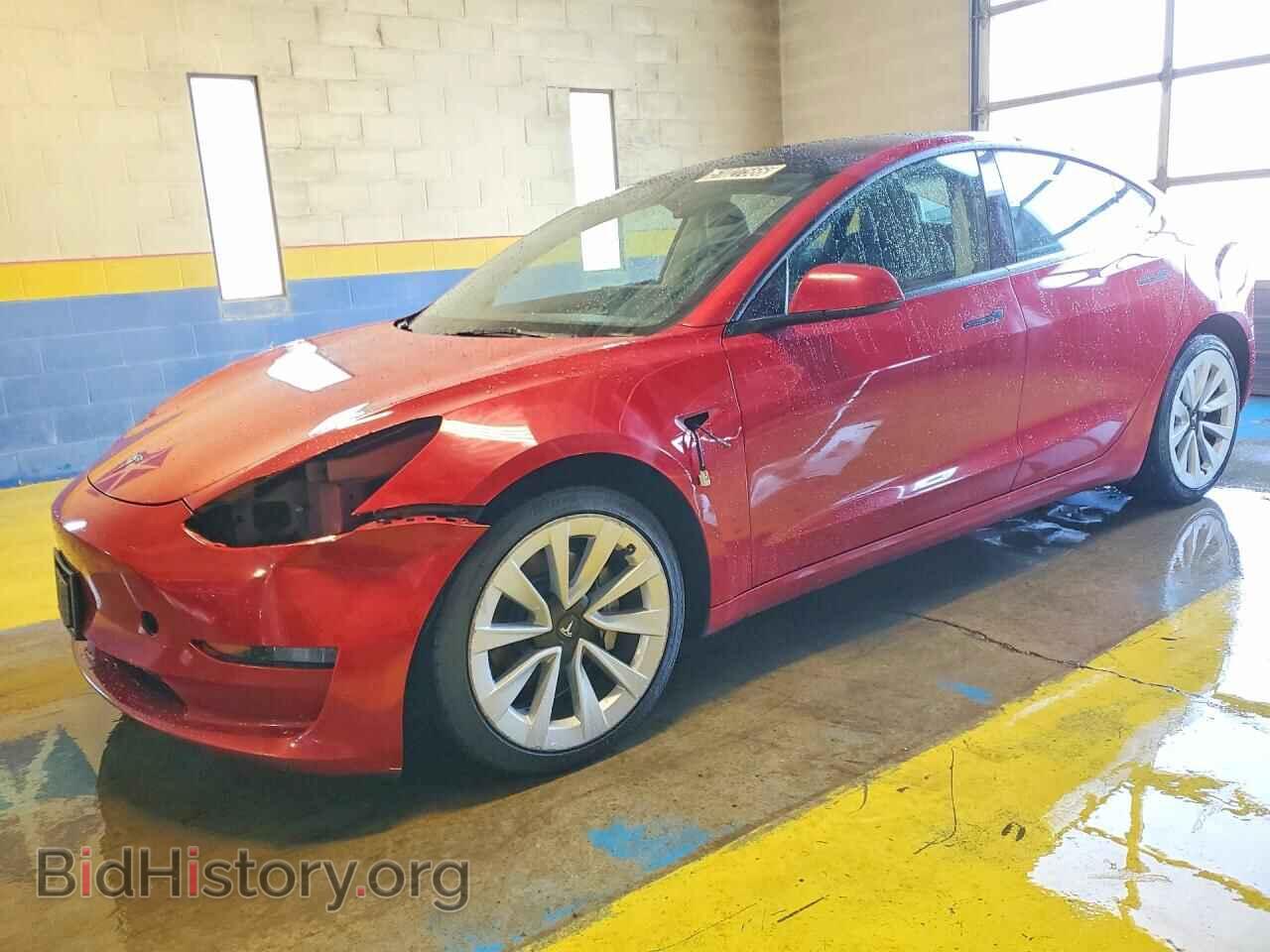 Photo 5YJ3E1EA7NF287447 - TESLA MODEL 3 2022