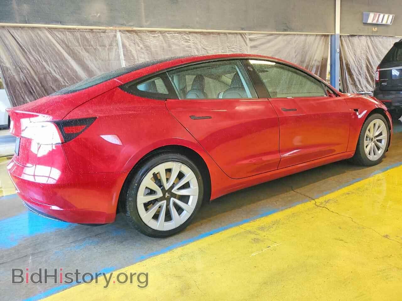 2022 TESLA MODEL 3 - VIN: 5YJ3E1EA7NF287447 - Фото 3